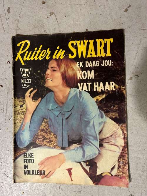 Fotoverhale: Super Rare: Ruiter in Swart in Volkleur (All 4 issues)