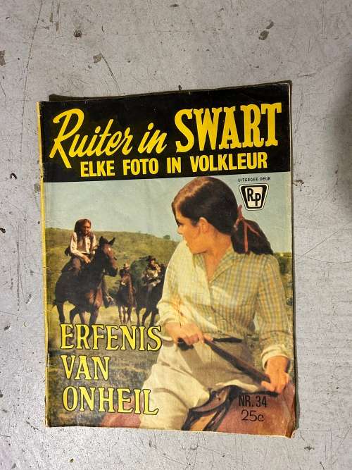 Fotoverhale: Super Rare: Ruiter in Swart in Volkleur (All 4 issues)