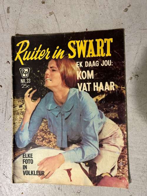 Fotoverhale: Super Rare: Ruiter in Swart in Volkleur (All 4 issues)