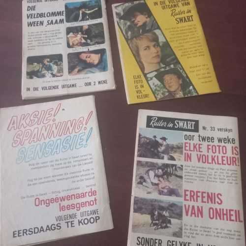 Fotoverhale: Super Rare: Ruiter in Swart in Volkleur (All 4 issues)