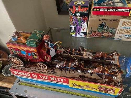 Tinplate Toy: Winner of the West in Original Box ( 50 cm )