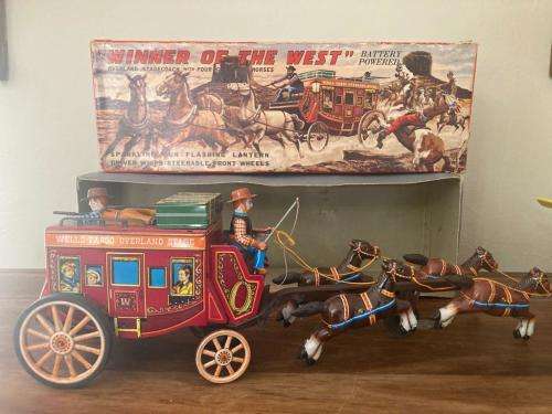 Tinplate Toy: Winner of the West in Original Box ( 50 cm )