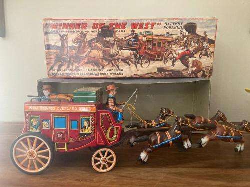 Tinplate Toy: Winner of the West in Original Box ( 50 cm )