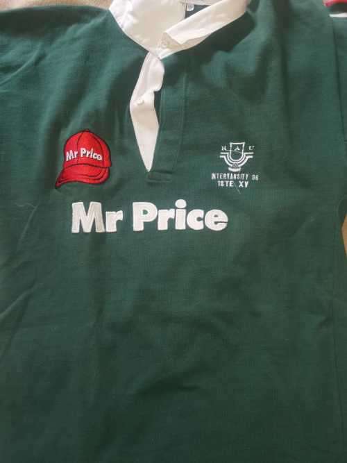 Rugby Players Jersey : RAU Intervarsity 1996