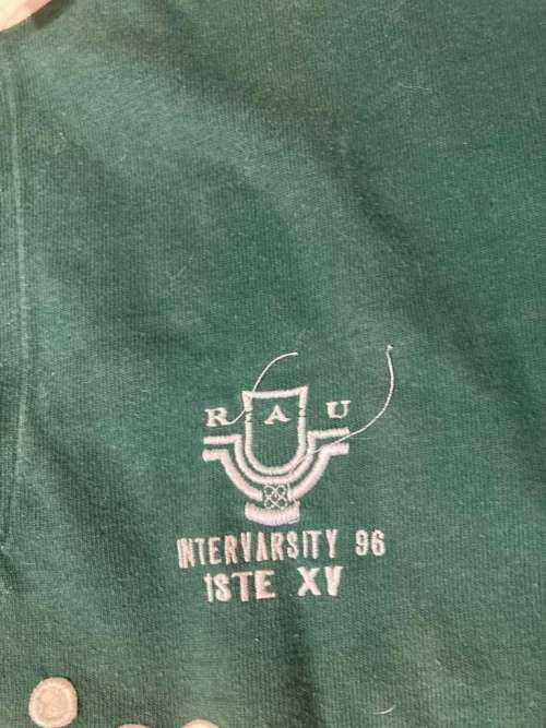 Rugby Players Jersey : RAU Intervarsity 1996