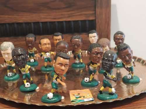 Collection of Bafana Bafana Soccer Figurines