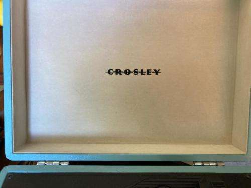 Crosley Boxed Recordplayer in good condition