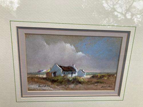 Paul Botes : Two Arniston paintings ( 45 x 40/ 19 x 14 cm )