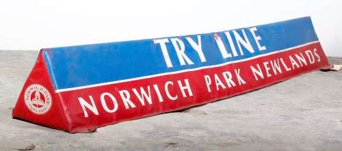 Rugby: Newlands Tryline Cushion ( Double sided)