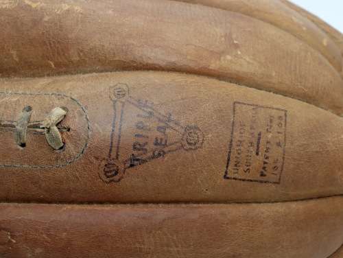 Rugby : Super Rare Huge Leather 8 Panel Ball made for display