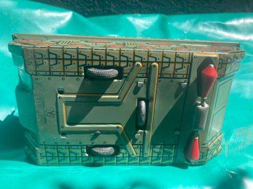 Japanese Tinplate Battery Operated Tank ( 22 cm )