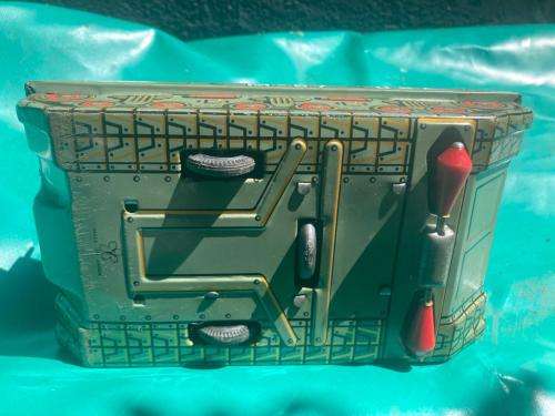 Japanese Tinplate Battery Operated Tank ( 22 cm )