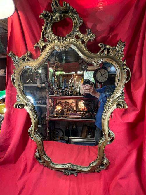 Beautiful Frensch Ornate Gilded Mirror ( 114 x 70 cm )