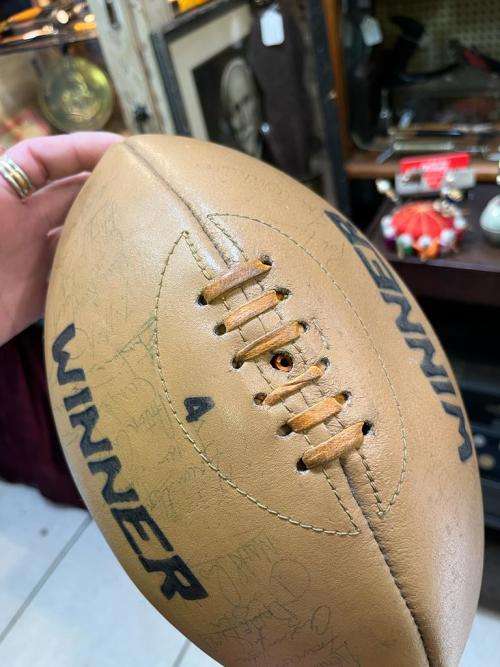 Rugby Ball : Genuine Leater Winner Ball