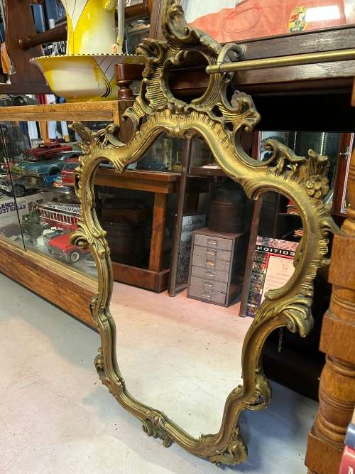 Beautiful Frensch Ornate Gilded Mirror ( 114 x 70 cm )