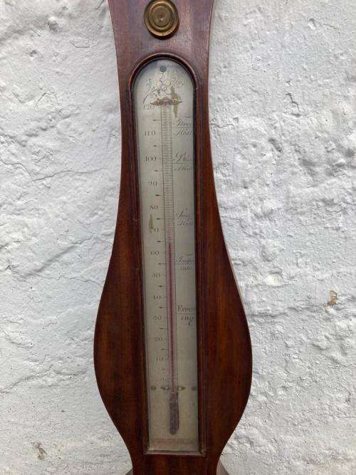 Vintage Mahogany Cased Barometer ( 95 cm )