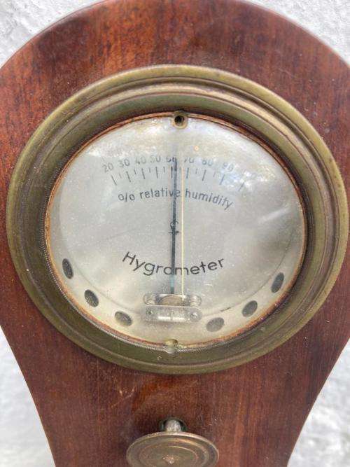 Vintage Mahogany Cased Barometer ( 95 cm )