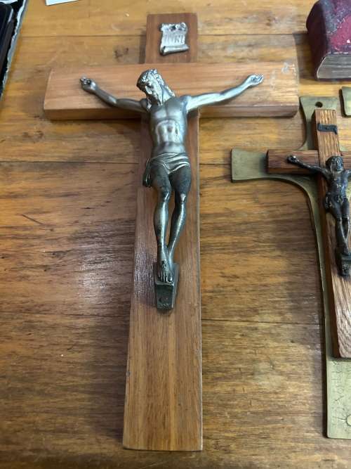 Collection of Crucifixes and Small Prayerbook