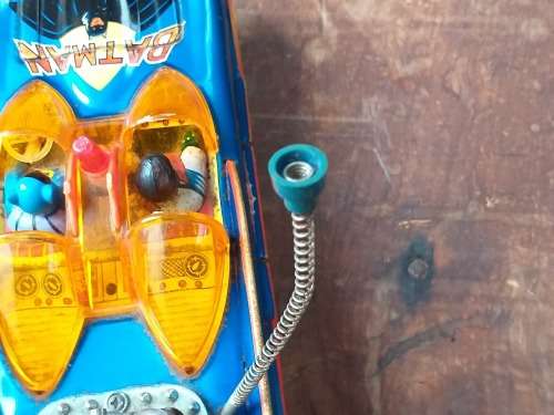 Rare Taiwanese Tinplate Batmobile ( 25 cm )