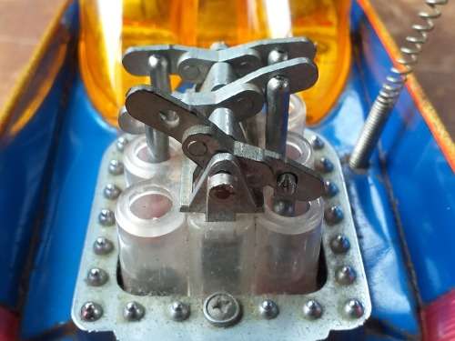 Rare Taiwanese Tinplate Batmobile ( 25 cm )