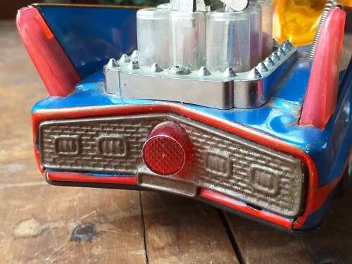 Rare Taiwanese Tinplate Batmobile ( 25 cm )