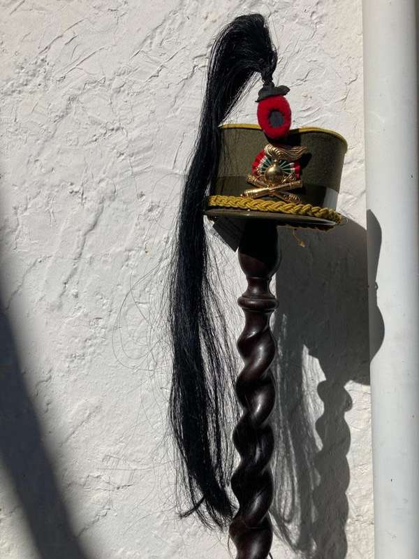 Original Italian Army Mounted Artillary Kepi
