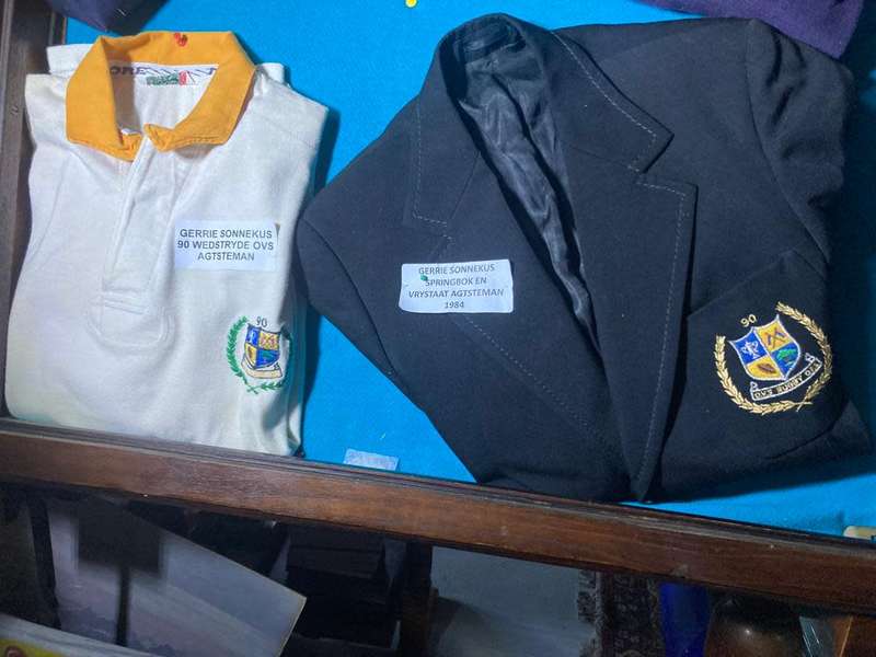 Rugby : Players Jersey and Blazer Set : Free State 90 Years