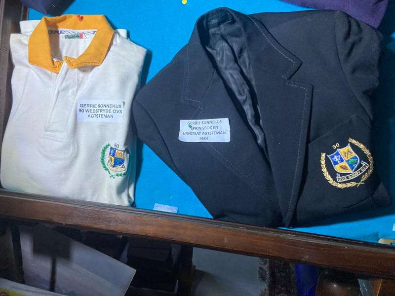 Rugby : Players Jersey and Blazer Set : Free State 90 Years