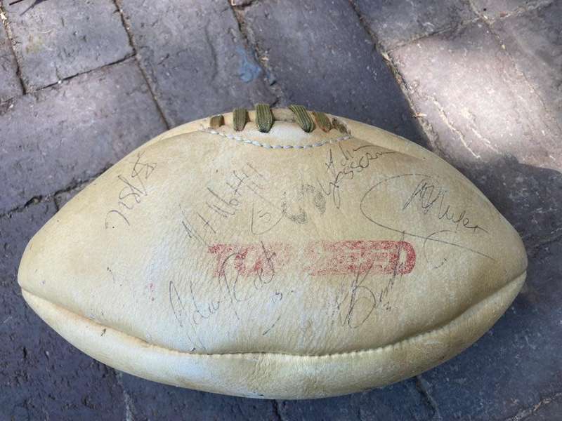Rugby : Genuine Top Seed Leather Rugby Ball