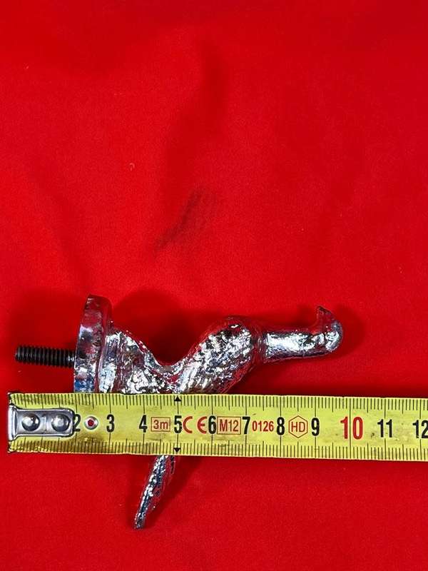 Vintage Chrome Pigeon Car Hood Ornament