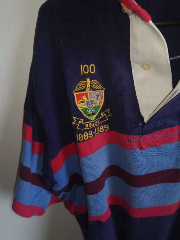 Rugby : Players Jersey Transvaal 100 Year Weermag No3