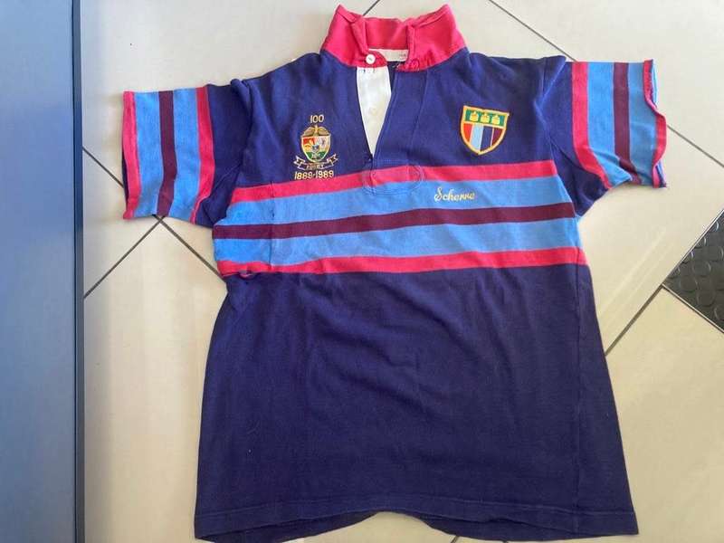 Rugby : Players Jersey Transvaal 100 Year Weermag No3