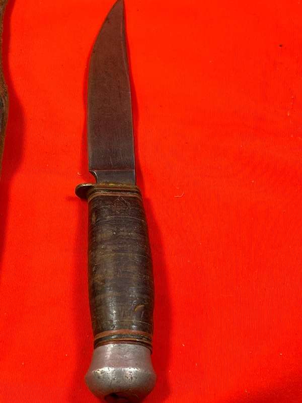 Rare German Solingen Dagger in Leather Sheath