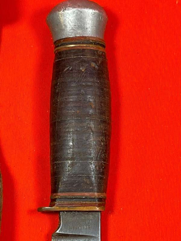 Rare German Solingen Dagger in Leather Sheath