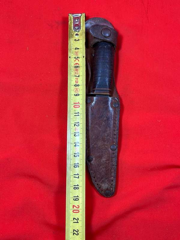 Rare German Solingen Dagger in Leather Sheath