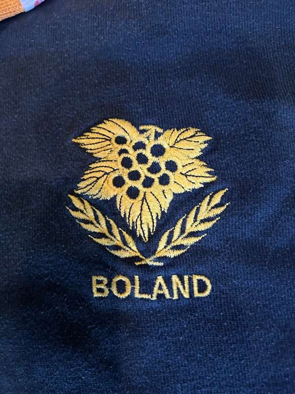 Rugby Players Jersey: Boland no 22