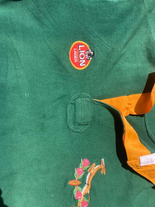 Springbok Rugby Players Jersey: Os du Randt no 1 ( 1994)