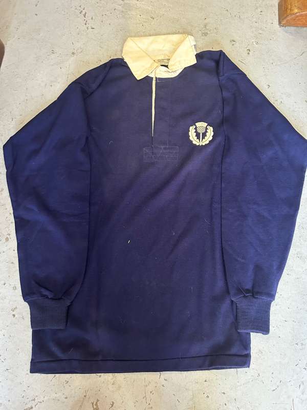 Rugby Players Issue Jersey : Scotland 1980s on Koo