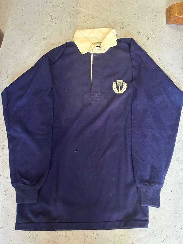 Rugby Players Issue Jersey : Scotland 1980s on Koo