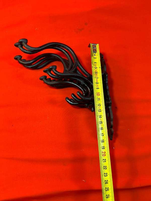 Original Cast Iron Wall Coat Rack