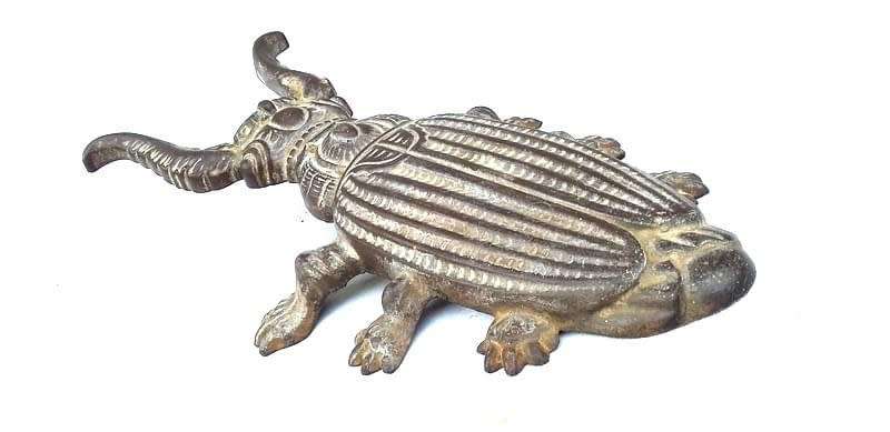 Victorian Cast Iron Beetle shaped Boot Jack