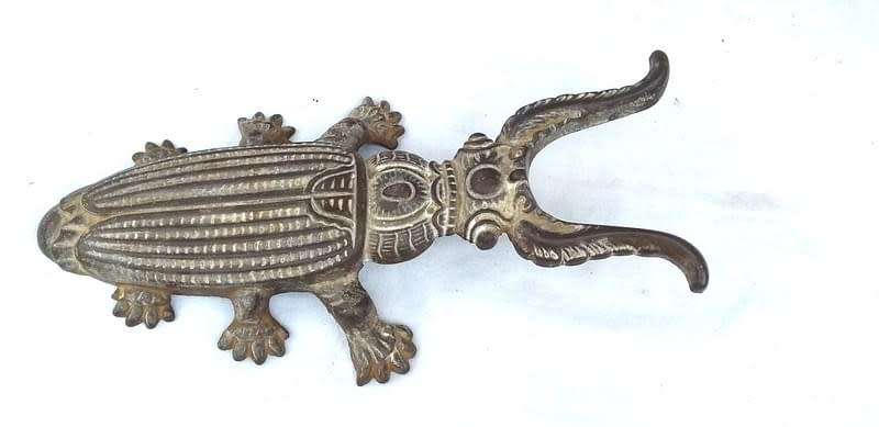 Victorian Cast Iron Beetle shaped Boot Jack