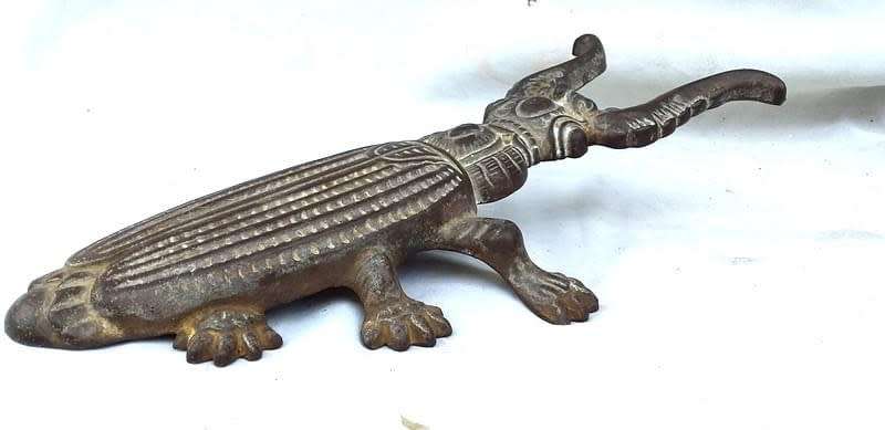 Victorian Cast Iron Beetle shaped Boot Jack