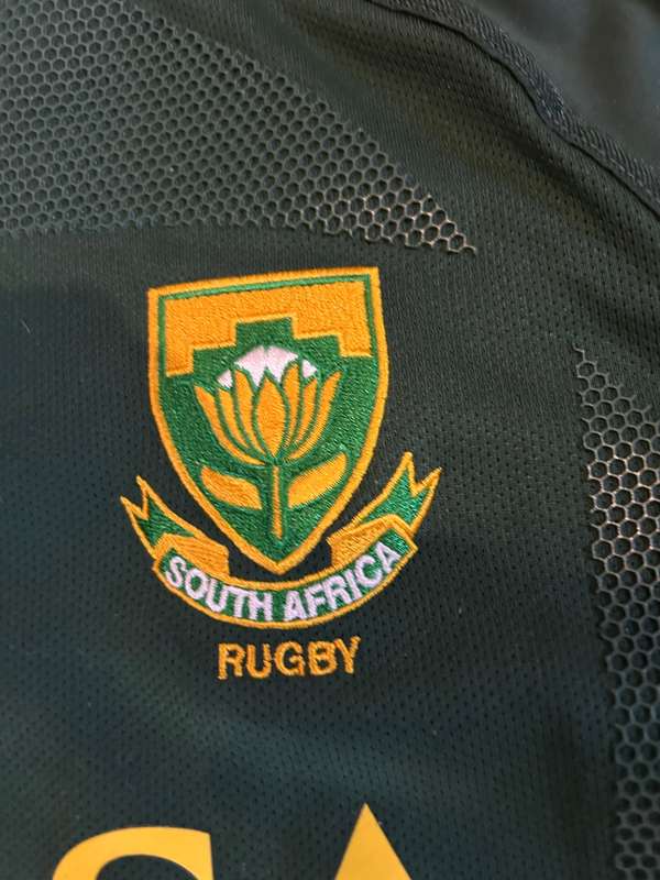 Rugby: Springbok Players Issue Jersey no 12