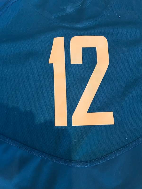 Rugby: Springbok Players Issue Jersey no 12