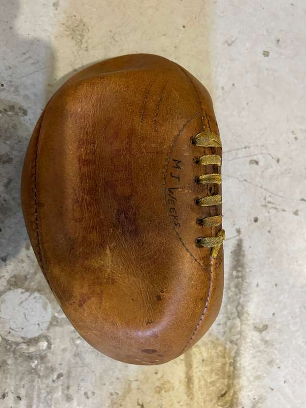 Rugby: Super Springbok Leather Ball