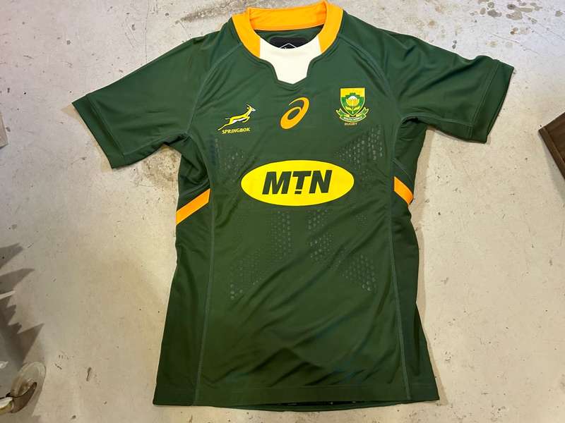 Rugby : Springbok Players Issue Jersey 2021