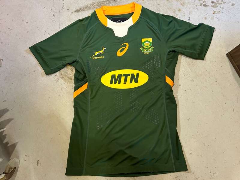 Rugby : Springbok Players Issue Jersey 2021