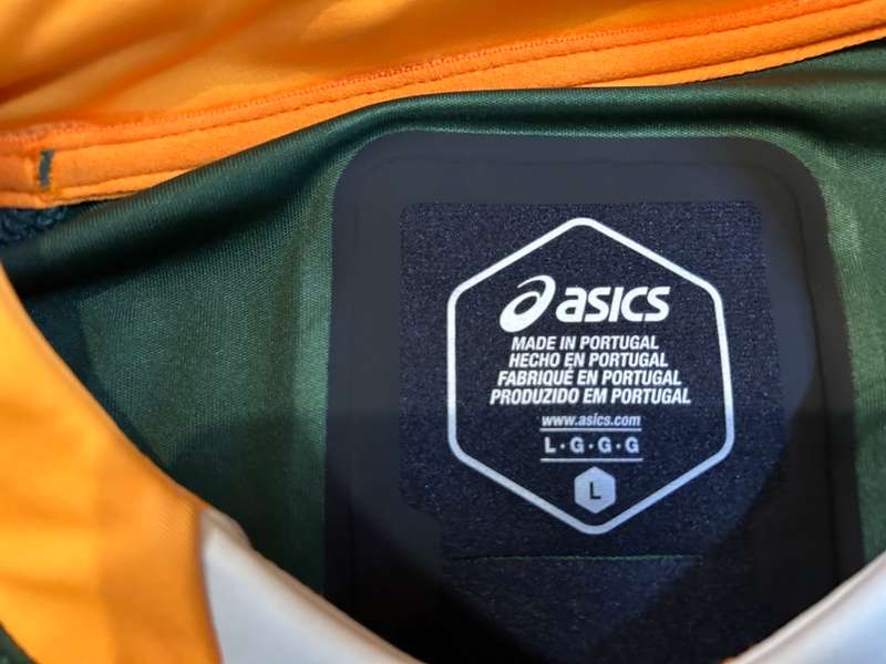Rugby : Springbok Players Issue Jersey 2021