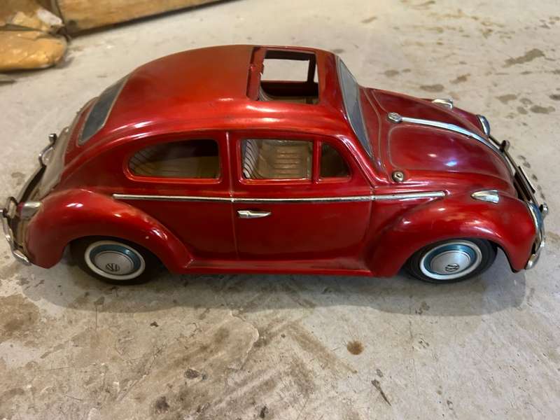 Japanese Tinplate Volkswagen Beetle ( 37 cm )